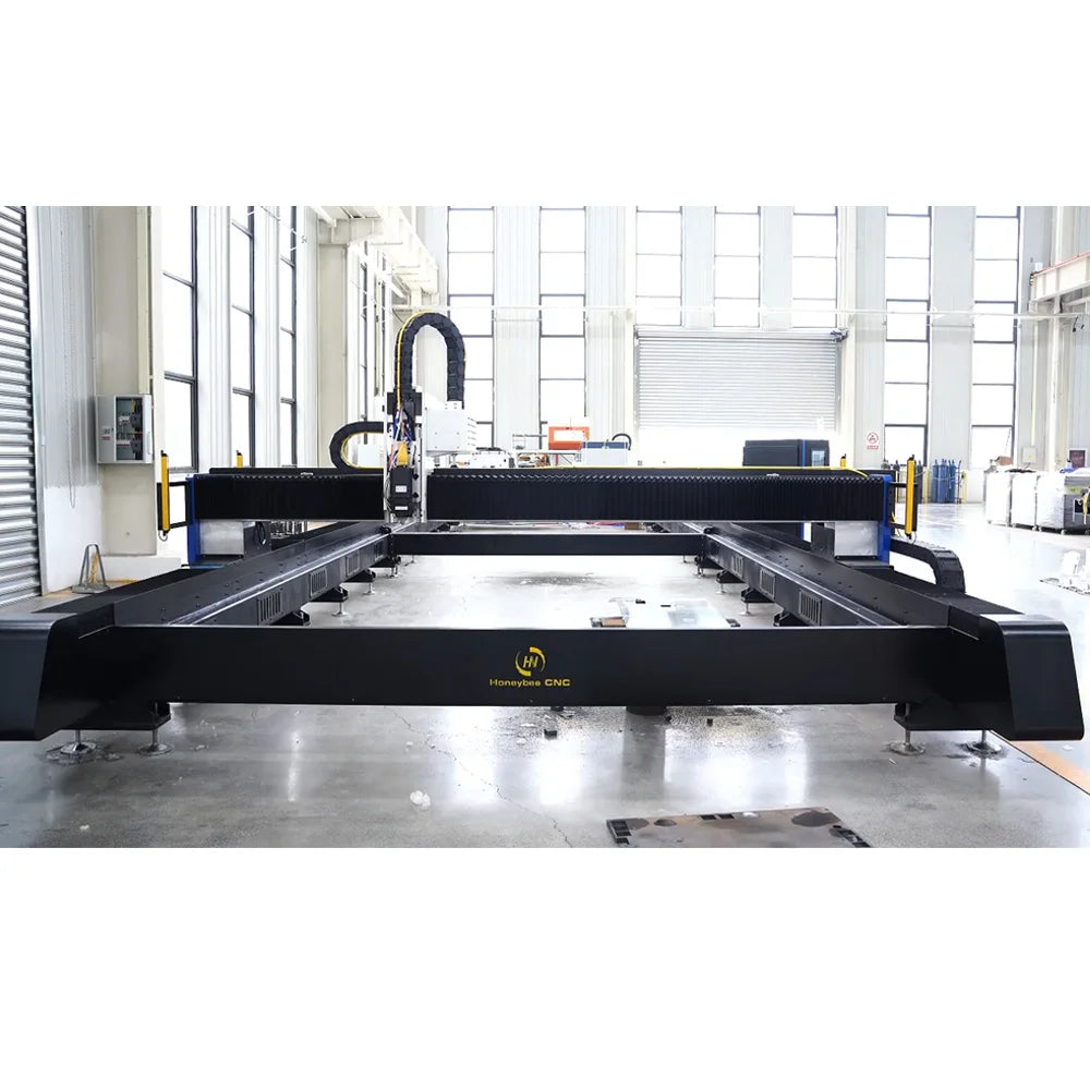 Gantry Type Stainless Sheet Metal Fiber Laser Cutting Machine Laser Cutter Sheet Metal Easy to Use