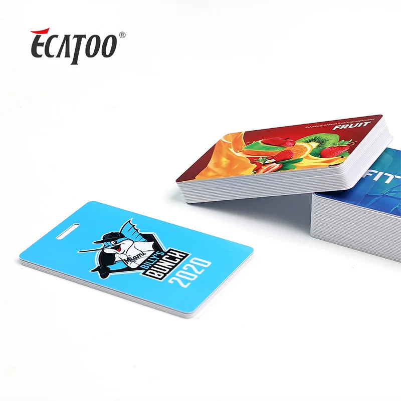 Free Sample Custom PVC Offset Printed QR Code Card for Member Gift Shopping Loyalty Program MegaBDM
