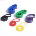 Custom Logo Latex Material Elastic Loop Resistance Bands Exercise Bands for Fitness Gym Workout
