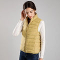 Front Zipper Winter Coat Active Sport Warm Duck Padded Women Gilet Lightweight Sleeveless Insulated Down Jacket