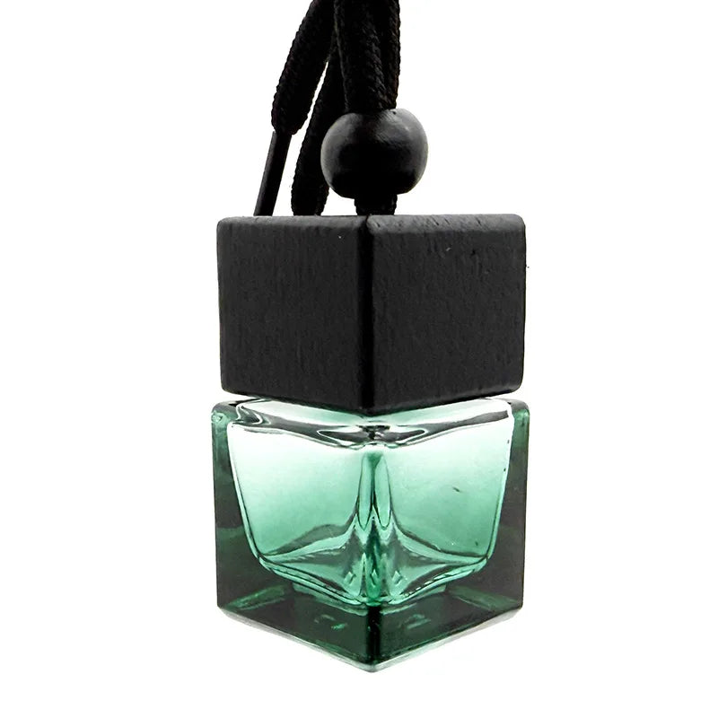 8ml Square Car Perfume Aromatherapy Essential Oil Diffuser  Vent Flavoring Car-styling Air Freshener Decoration Perfumes Bottles