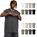 Custom Design Your Own Brand Apparel Design Services Knitted Fashion Clothes Knit Sweater Sleeveless T Shirts for Men
