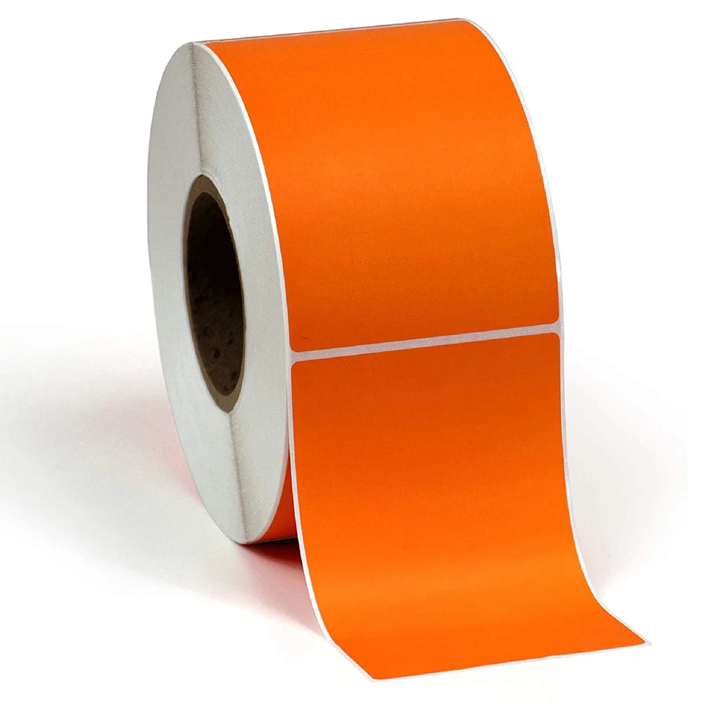 5*4 cm Thermal Label Print Paper Red.yellow.blue.green.brown.orange.purple.pink and White