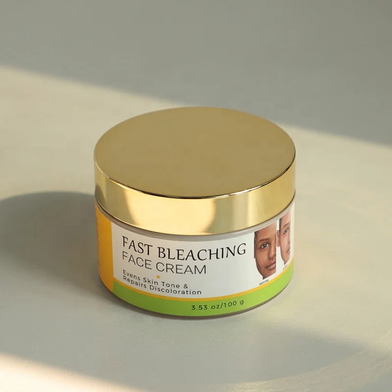 Oem Private Label Fast Bleaching Cream Instant White Face Cream Whitening Face Care for All Skin Type  Beauty