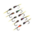 Epoxy Brass Bead Head Perdigon Nymphs Trout Fishing Fly Lure Bait