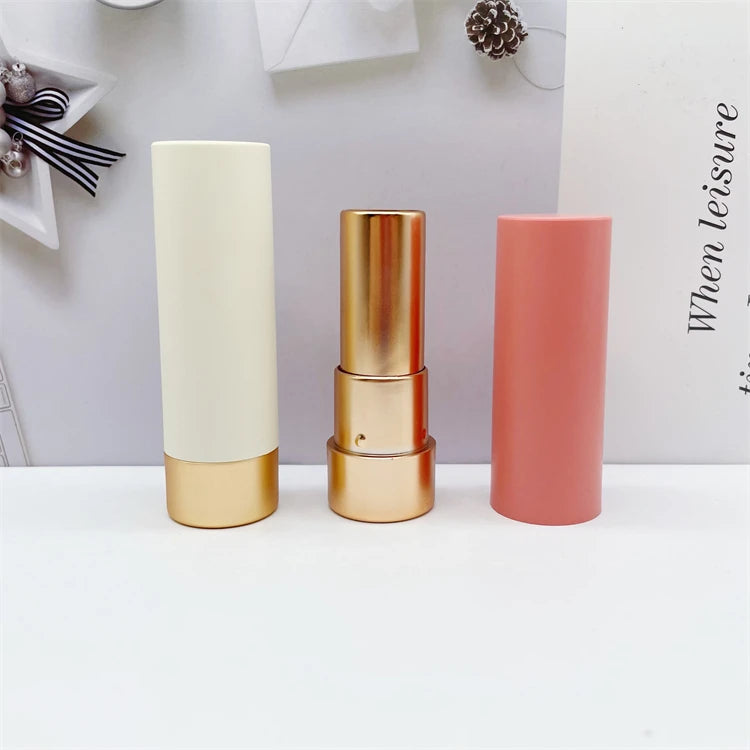 3.5g Round Shape Cosmetic Beauty Lipgloss Tube Lip Sticker Containers