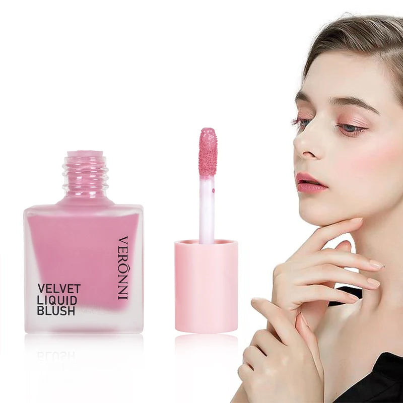 Wholesale Long-Lasting 4 Color Liquid Blush Face Makeup Blush
