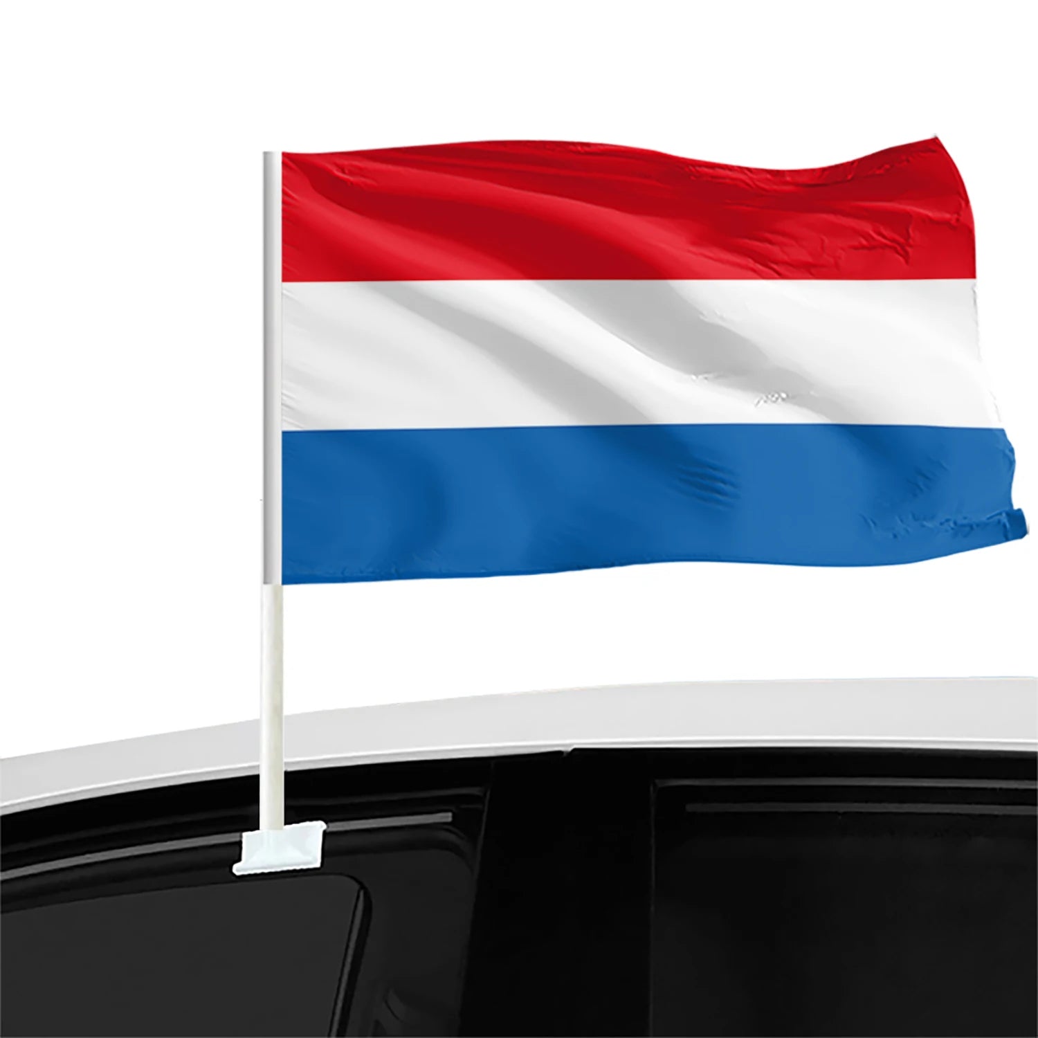 Factory Direct Sale Dutch Car Window Flag 12x18inches 100%polyester Double-side Custom Dutch Car Window Flag