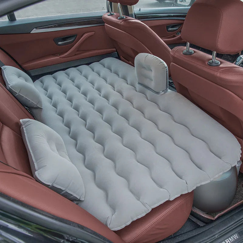 SUV Travel Back Seat Air Mattress Portable Inflatable Travel Luxury Camping Car Bed for Car