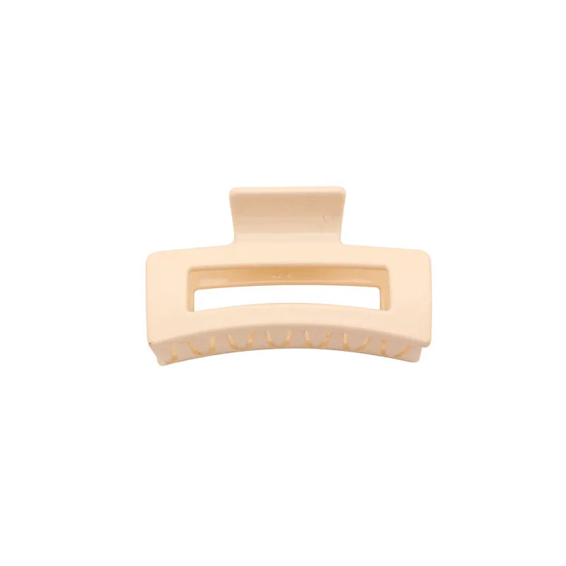 Korean Claw Hairpin Elegant Soild Color Claw Clips for Girls