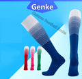 OEM Funky Long Football Socks Professional Wholesale Custom Logo Knee High Soccer Socks Autumn Sweat-Absorbent Breathable