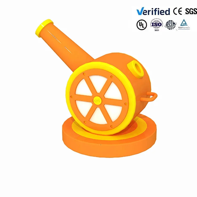 Castle Inverted Ball Game Machine Air Ball Blaster Games Ball Cannon Indoor Playground with Gun Shooting MegaBDM