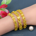 Dubai Gold Jewelry   Bracelet Female 3D Hard Gold Plated Multi-Style Jewelry