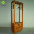 Customized Modern Eco-Friendly Retail Promotion POS Wood Floor Sunglasses Display Shelves Eyewear Eyeglass Display Rack
