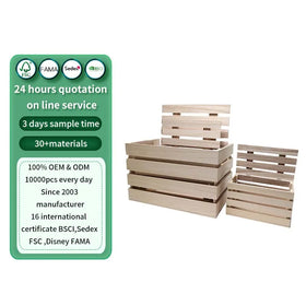 High Class Customized Small Wooden Perfume Bottle Storage Wood Perfume Collection Packaging Box
