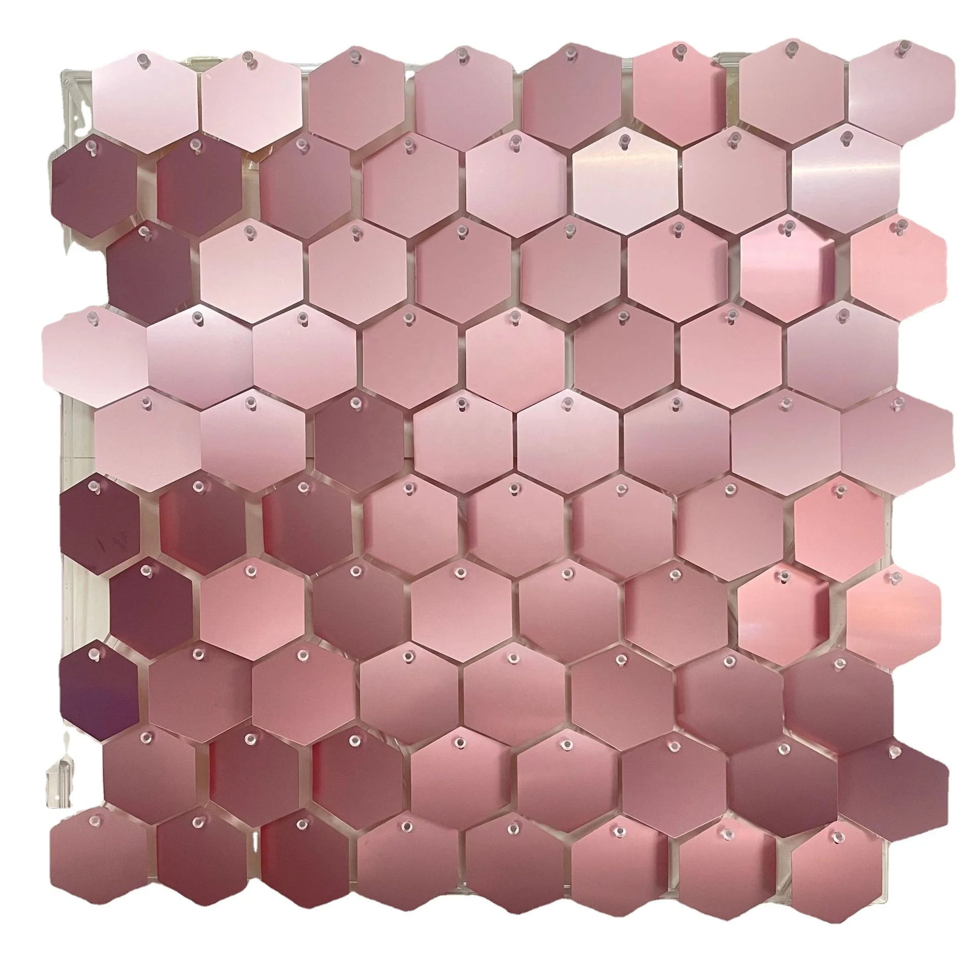 O-X999 Wholesale Shimmer Sequin Wall Panel Party  Wedding Decor 3D Shimer Backdrop High Quality Shiny Sequin Wall