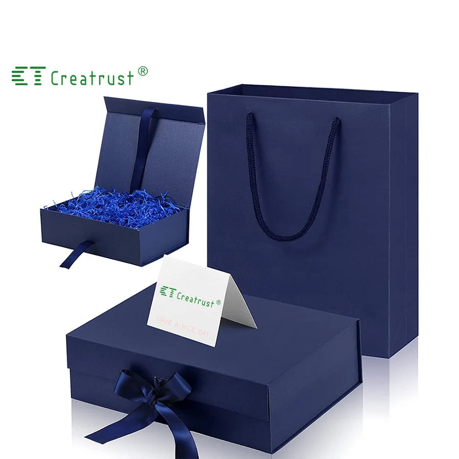 SZCX Hot Sale Navy Blue Boutique Kraft Paper Pouch Custom Logo Recycle Carry Packaging Gift Bag With Logo Print