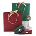 DOC Wholesale Custom Logo Paper Bag Jewelry Gift Packaging Bags with Handle Recycle Shopping Bag