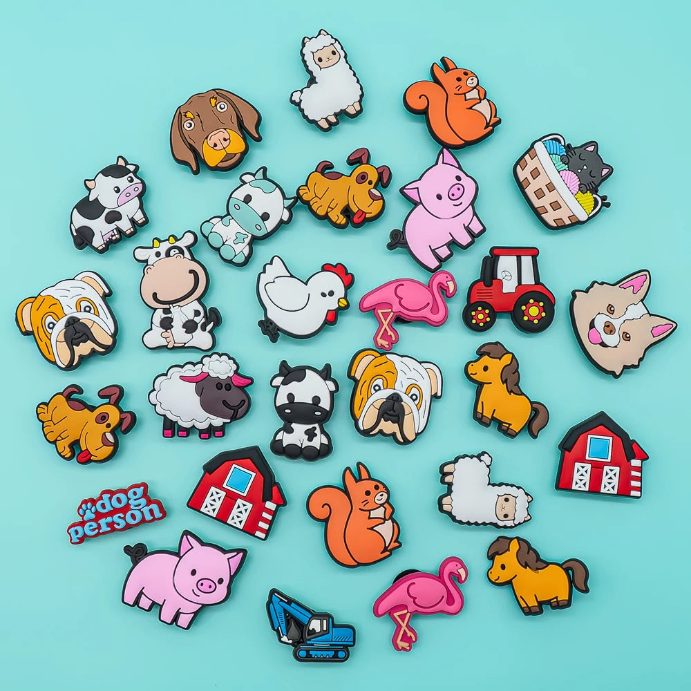 Customised Letter Eva Mini Custom Wholesale Animals Beach bogg Tote Bag Accessories Charms for Beach bogg Bag