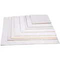 Pizza Corrugated Paper Mat Baking Packaging Carton Disposable Food Grade Oil-proof Square Round Paper Mat
