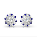 Hypoallergenic Jewelry Wholesale Starsgem 925 Silver Diamond 1ct 6.5mm Sterling Silver Moissanite Earrings Stud Gra