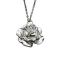 Vintage Romantic Rose Pendant for Female Friends Anniversary Wedding Anniversary Gift