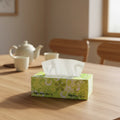 Wholesale Cheap Price Good Touch Skin Friendly Flat Box Big Soft Plastic Pack Cube Box Paper Facial Tissue 2 Ply