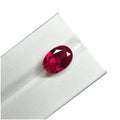 Wuzhou 6A Quality HQ GEMS Hand Make 10x14mm 7.5 Carat Oval Cut Lab Grown Ruby Gemstone