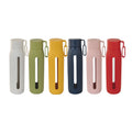 CHUNLIN Glazen Fles 350ml Custom Logo Bpa Free Eco-Friendly Glass Reusable Modern Outdoor Sport Water Bottle Removable Glasses