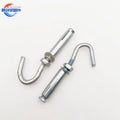 Galvanized Steel Anchor Bolt Expansion Anchor in Inch System J Bolt for Wall Chemical Wedge Sleeve Anchors Expansion Hook