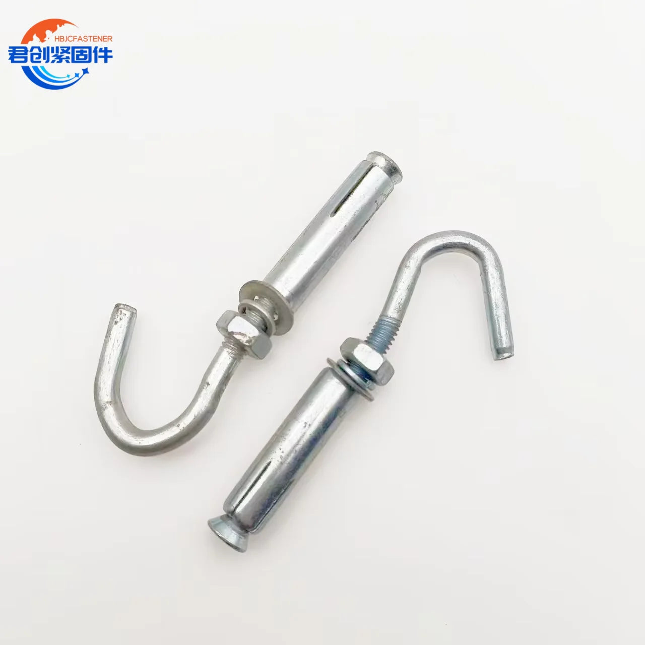 Galvanized Steel Anchor Bolt Expansion Anchor in Inch System J Bolt for Wall Chemical Wedge Sleeve Anchors Expansion Hook