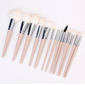 Wooden Handle Makeup Brushes Professional Makeup Brushes Eyeshadow Portable Makeup Brush Set
