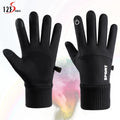 Custom Logo Winter Knitted Work Gloves Bike Motorcycle Gloves Touch Screen Gloves for Smartphone