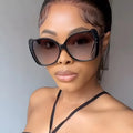 2073 Square Oversized UV400 Sunglasses Unisex Retro Streetwear PC+Metal Frame Custom Logo LBA Shades Blue White Red