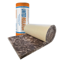 Professional Formaldehyde-free Fire-proof Building Insulation Chocolate Eco Brown Fiber Glass Wool Roll