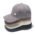 Custom Blank Wholesale Plain Winter Corduroy Baseball Cap Dad Cap With Logo