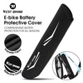 WEST BIKING E-bike Lithium Battery Protector Dust Proof Durable Bike Frame Protector Reflective Design E-bike Battery Protector