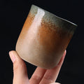 Creative Retro Cups Rustic HandMade Japanese Style Teacup 160ml Vintage Pottery Coffee Latte Cups for Home Restaurant Reusable