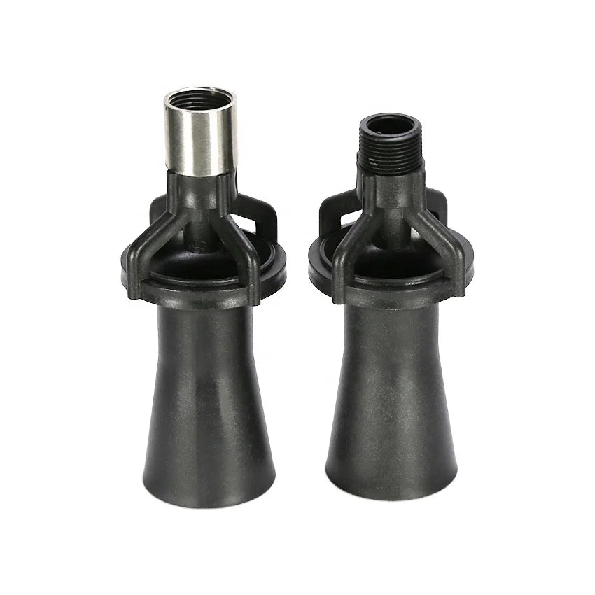 Cleaning Equipment Parts PP PVDF Stainless Steel Tank Water Liquid Mixing Venturi Eductor Spray Nozzles