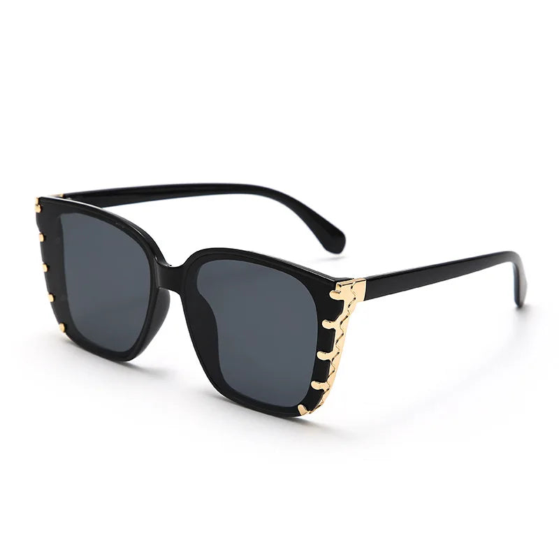 2022 Retro Square Sunglasses Women's Sunglasses Personality Shade Sunglasses