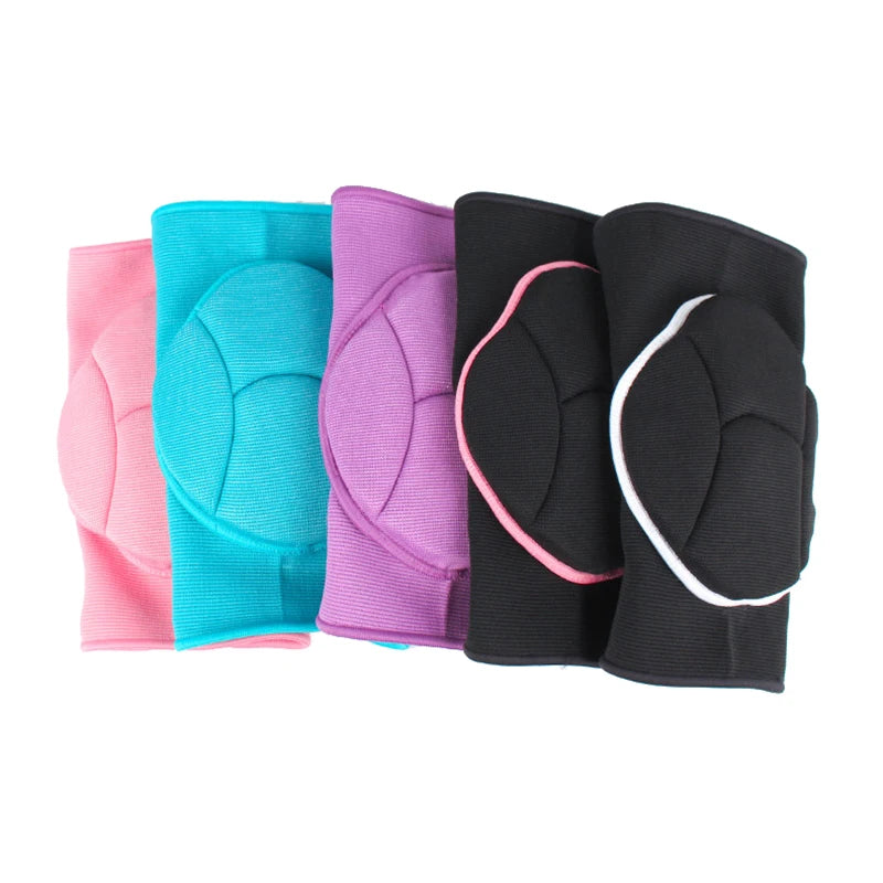 Sports Knee Pads Sleeve Support Brace Soft Spandex for Karate Tennis Basketball Volleyball Safety Protection