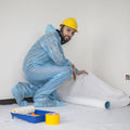 Multi Purpose White Sticky Backed Carpet Felt Self Adhesive Felt Floor Protector Painter White Sticky Felt