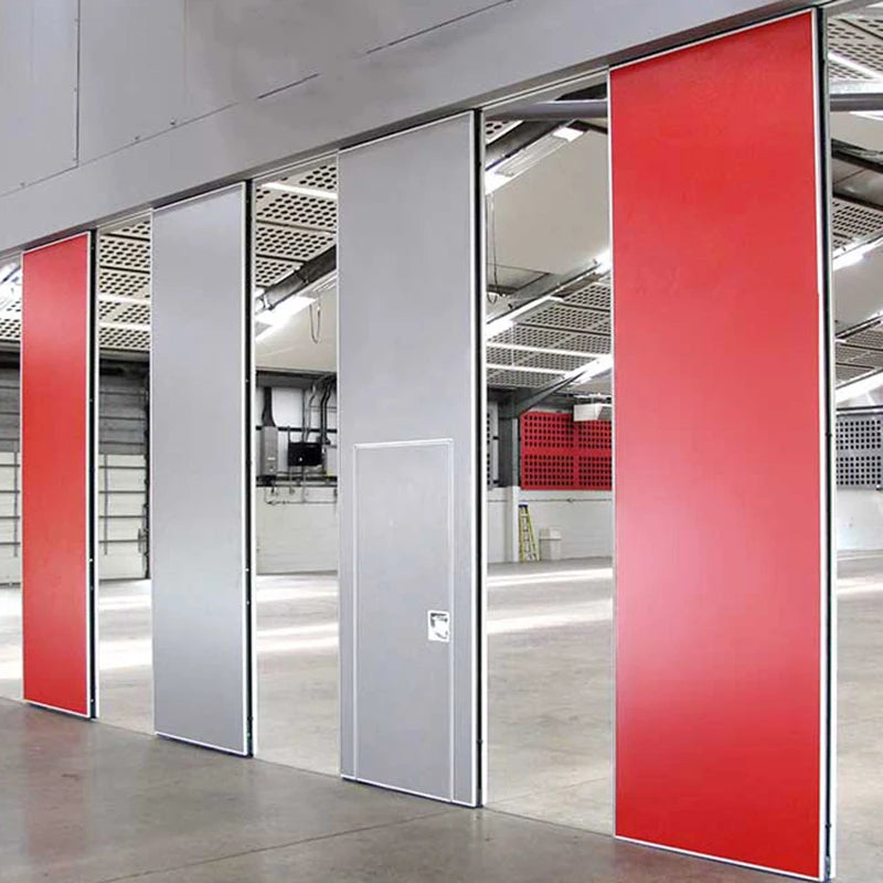 Aluminum Hanging Folding Sliding Partition Walls for Hotels Banquets Weddings Warehouses Kitchens Outdoor Spaces Schools