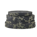 Factory Supply Nylon Webbing MCBK Multicam Black Custom Camouflage Color Nylon Webbing Tape for Bag and Backpack