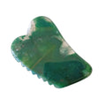Huiying Hot Selling Moss Agate Gua Sha Scraping Massage Guasha Board in jagged square shape for female Beauty