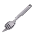 4-in-1 Titanium Spoon Fork Knife Cutlery/Utensil Can Opener for Camping Hiking Outdoors & Traveling