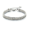 New  Hot Sale  3mm/4mm Cubic  Full Diamond Single Row Bracelet Zirconia Tennis Gold Silver Bracelet  for Women