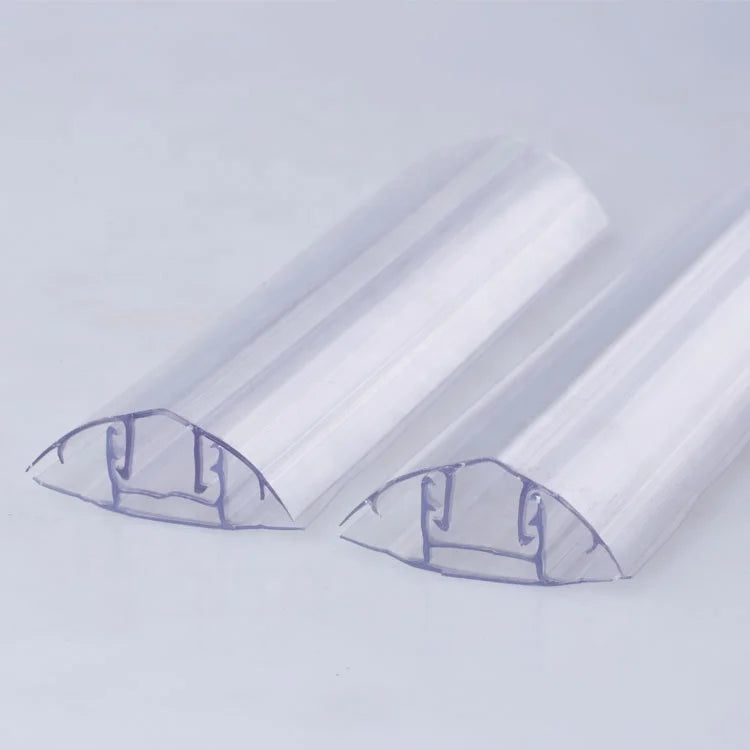 100% Virgin Material F Shape Snap Design Modern Style Plastic Polycarbonate Sun Sheet PC Profile