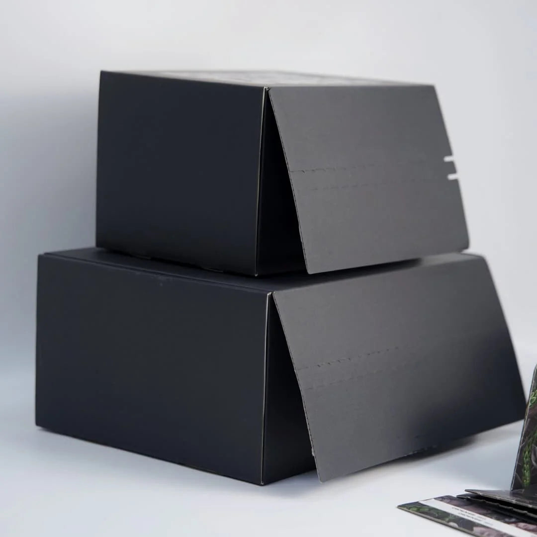 Black Recyclable Brown Shipping Boxes Wholesale Price Shipping Box Custom Print Paper Board Kraft Mailer Express Packaging Box