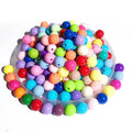 Factory Good Quality Acrylic Plastic Beads 6-20mm Opaque Round Acrylic Beads for Jewelry Making